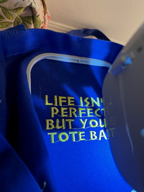Tote Bag Bleu - Personnalisable
