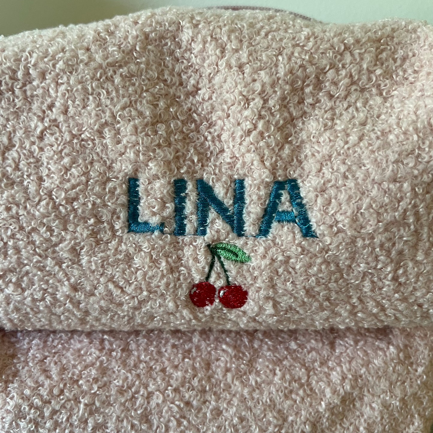 Trousse Beauté Rose - Personnalisable