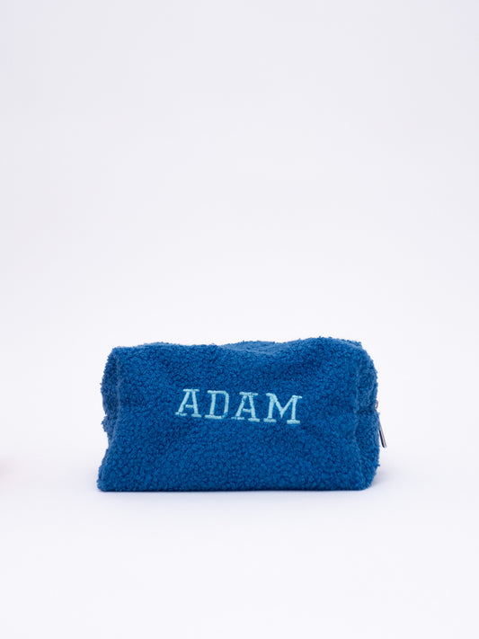 Trousse Beauté Bleue - A personnaliser