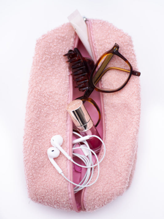 Trousse Beauté Rose - A personnaliser